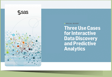 交互式数据发现和预测分析的三个用例